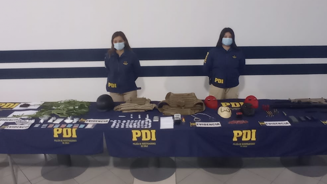 Sujeto fue formalizado por siete delitos vinculados a tenencia de armas en Antofagasta