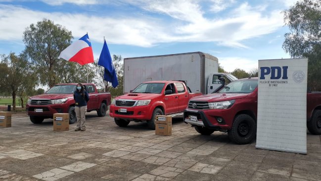 En el desierto de Calama se decomisaron 290 millones de pesos en cigarrillos de contrabando