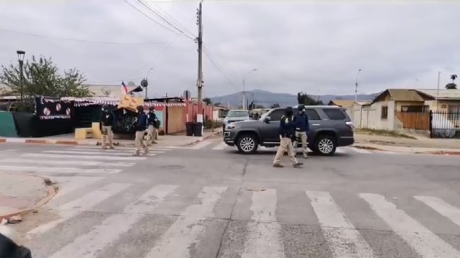 Operativo antidrogas dejó al menos siete detenidos en La Serena