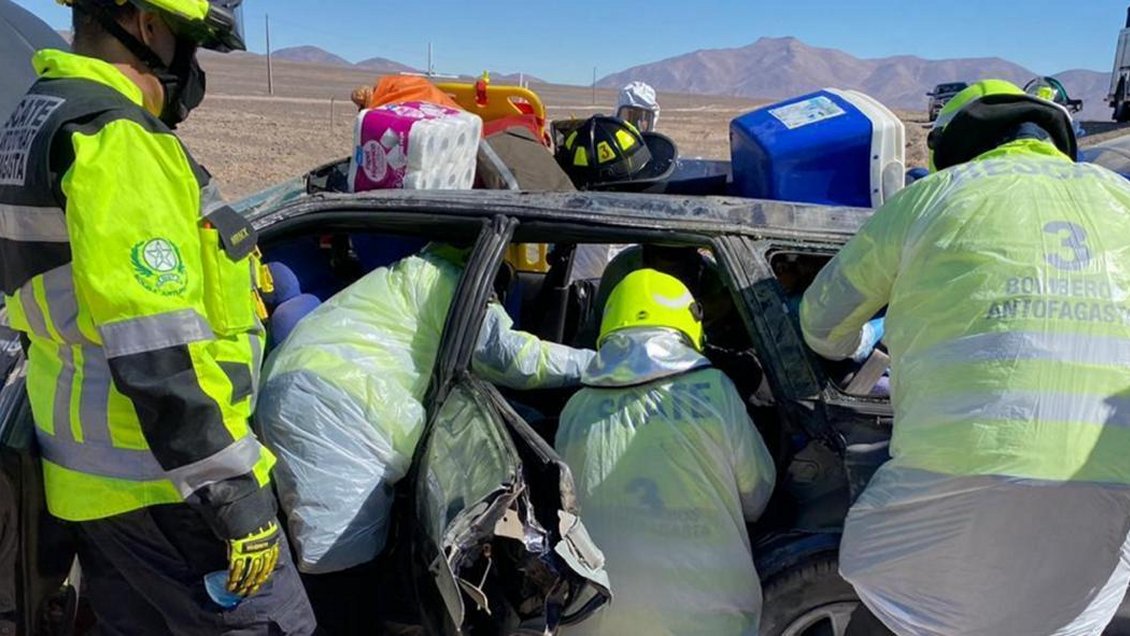 Adulta mayor falleció en accidente carretero en Antofagasta