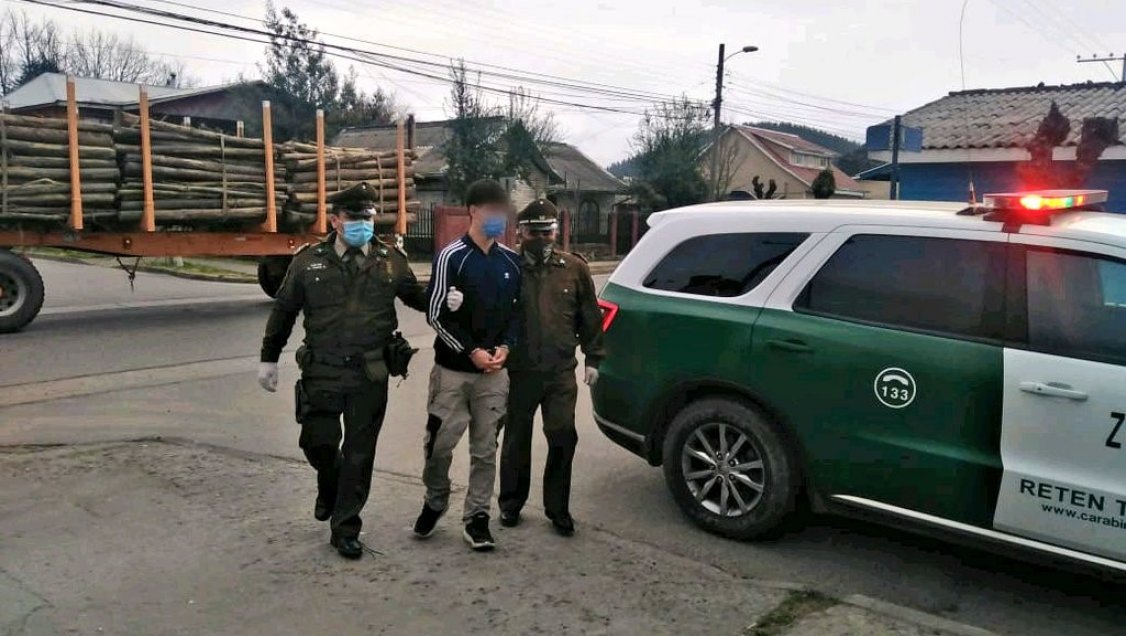 Hombre con siete detenciones por incumplir toque de queda cumplirá prisión preventiva en Coelemu
