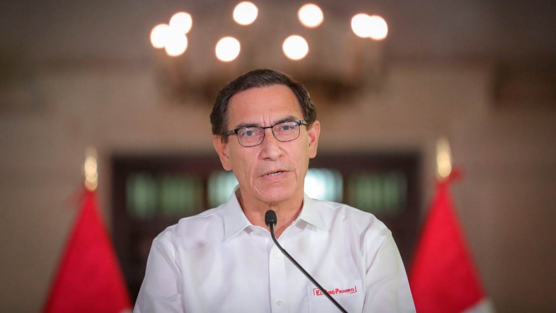 TC rechazó suspender proceso de destitución del presidente peruano Martín Vizcarra
