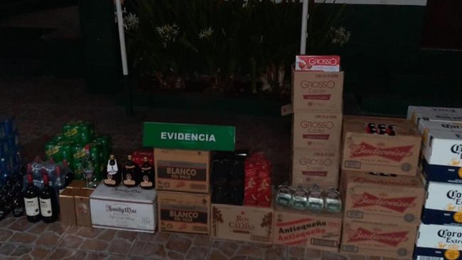 Detectan clandestino de alcoholes en un campamento en Antofagasta