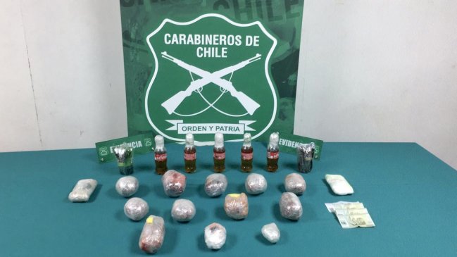 Detienen a dos hombres por intentar lanzar drogas a la cárcel en Rancagua