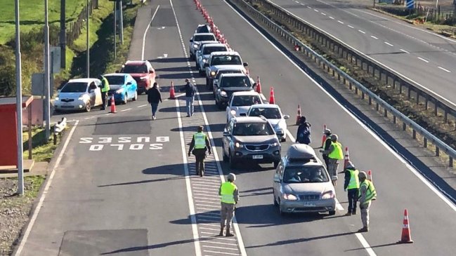 Ñuble disminuyó un 71% los accidentes de tránsito en Fiestas Patrias