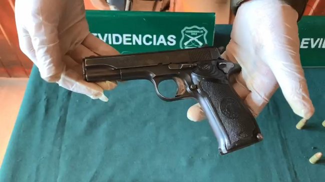 Ercilla: Adolescente fue detenido manejando sin licencia y con un arma de fuego robada