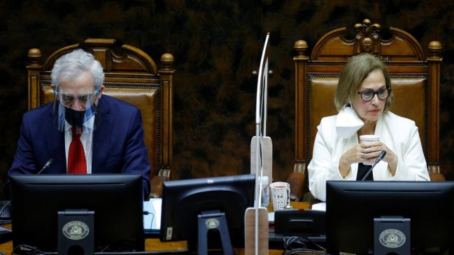 Presidenta del Senado: Comisión de Régimen Interno deberá definir suspensión de Guzmán