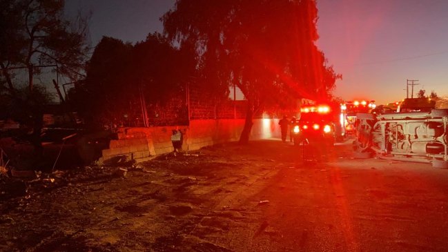 Conductor murió tras volcar su camioneta en Calama