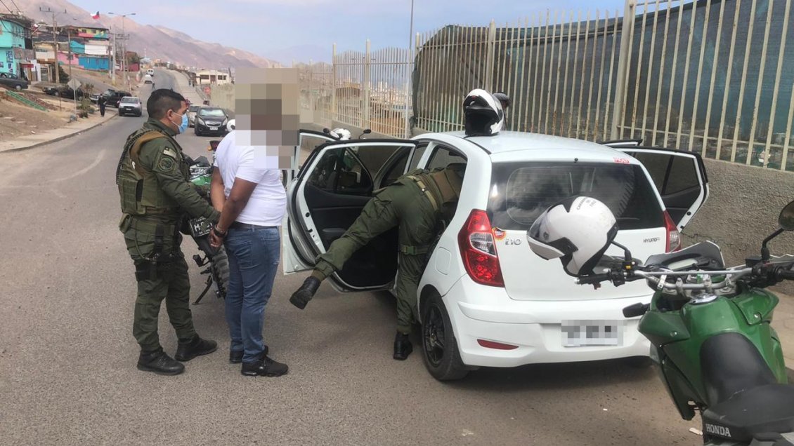 Carabineros incauta 1.100 dosis de cocaína en distintos puntos de Antofagasta