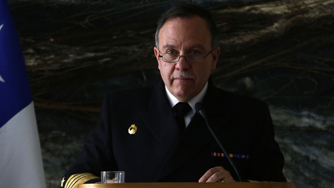 Comandante en jefe de la Armada contrajo coronavirus
