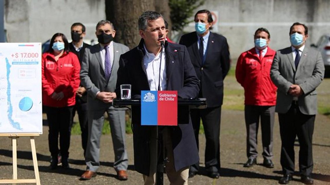 Gobierno anunció financiamiento de 17 mil millones para proyectos en 182 comunas