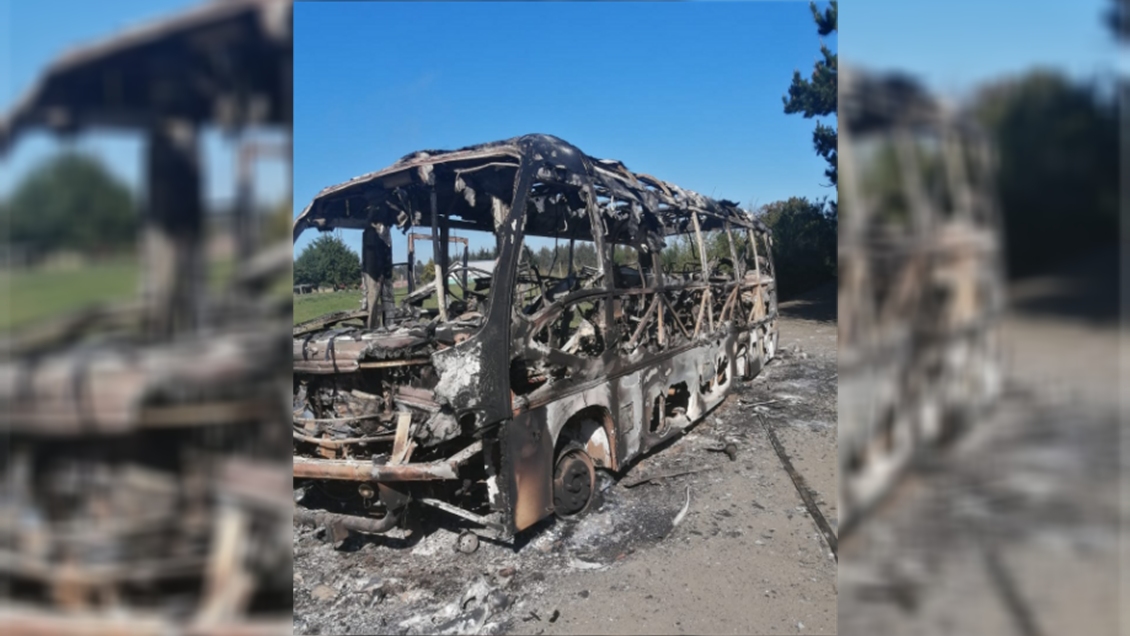 Labocar investiga quema de un bus que prestaba servicios de transporte a vecinos de Cañete