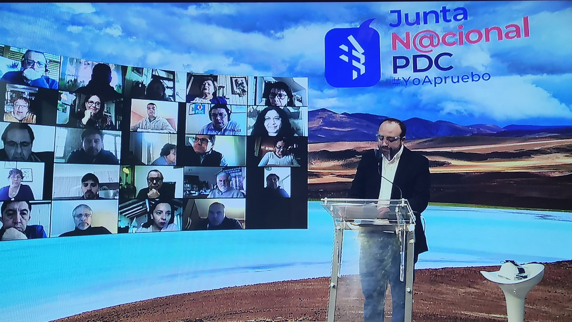 Junta Nacional DC: Chahín pide unidad y aboga por primarias