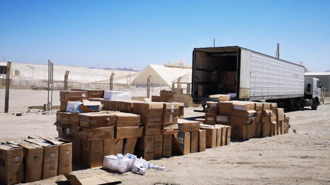 Carabineros interceptó más de 300 mil cajetillas de cigarrillos de contrabando en Antofagasta