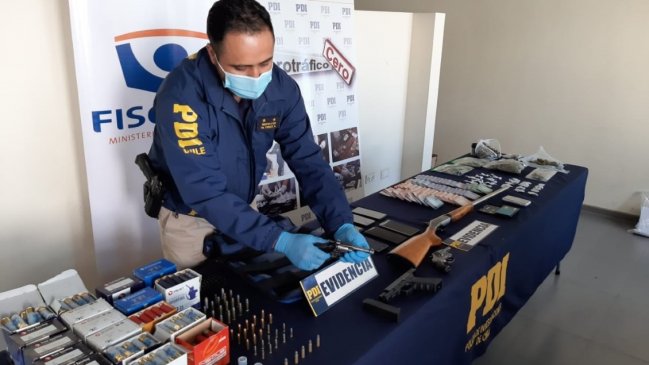 PDI desbarató banda 