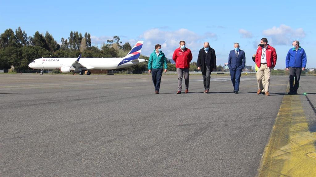 Gobierno anuncia modernización del Aeropuerto de Talcahuano