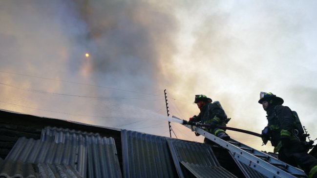 Araucanía: Incendio en Labranza dejó un fallecido y una persona herida grave