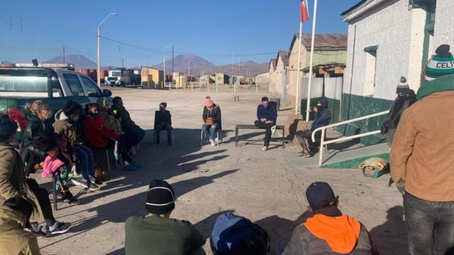 Carabineros detectó ingreso ilegal de 24 extranjeros en sector fronterizo de Ollagüe