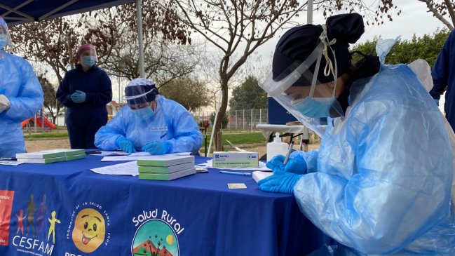 Más de 10 mil exámenes PCR se procesaron durante nueve días en O'Higgins
