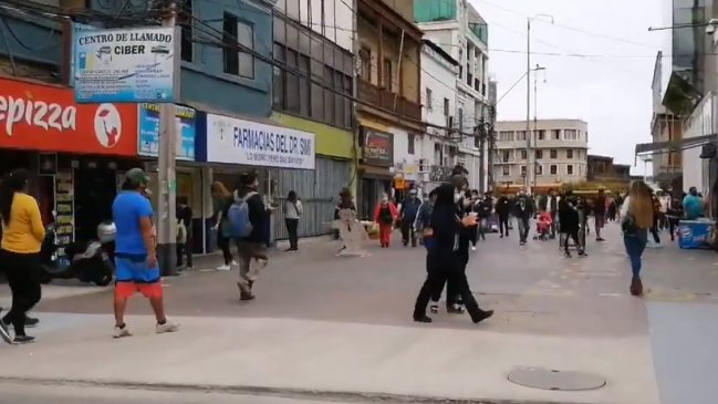 Primer día sin cuarentena en Iquique y Alto Hospicio: Largas filas y preocupación por respeto de medidas sanitarias