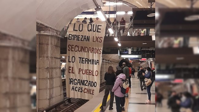 Secundarios conmemoraron las evasiones masivas que derivaron en el estallido