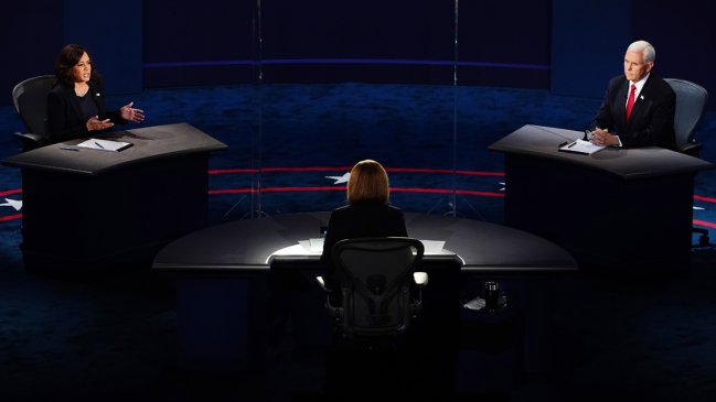 Pence y Harris se vieron las caras en un debate más civilizado que el de sus candidatos presidenciales