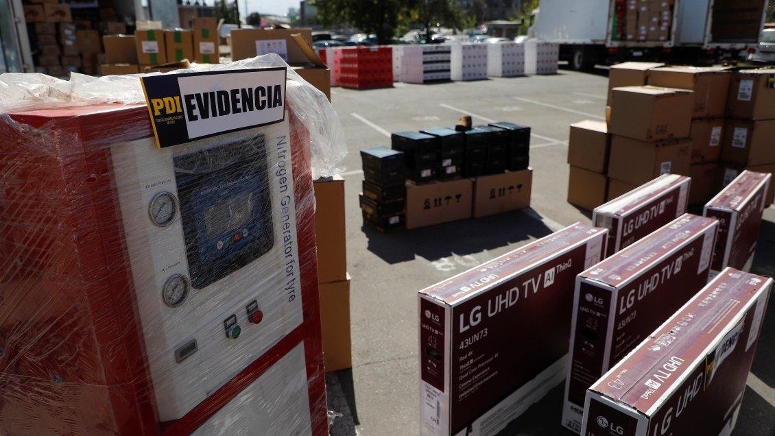 PDI recuperó especies robadas avaluadas en más de mil millones de pesos