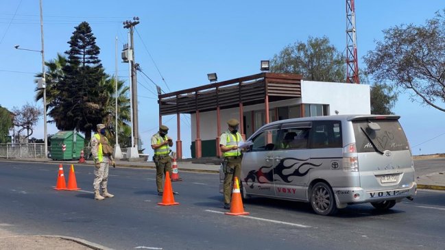 Vuelve restricción vehicular durante los fines de semana para Iquique y Alto Hospicio