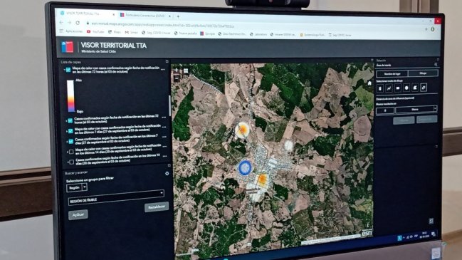Ñuble: 14 brotes de coronavirus han sido pesquisados en forma temprana por visor territorial