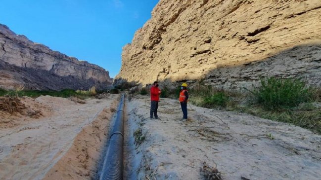 Calama: Sistema de regadío para Lasana estará operativo en diciembre
