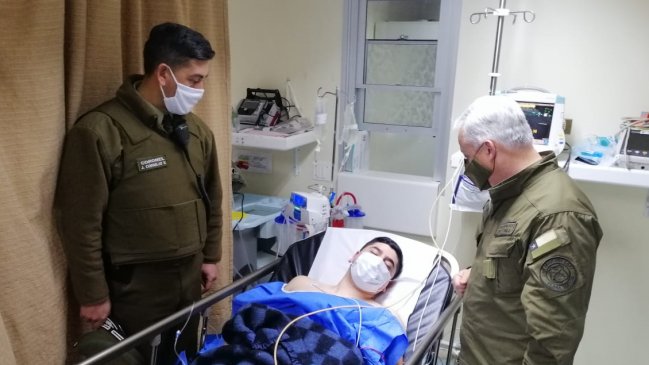 Carabinero resultó herido de bala durante ataque a subcomisaría de Ercilla