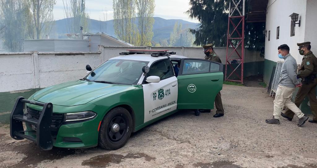 Sujetos fueron sorprendidos lanzando drogas al interior de la cárcel de Angol