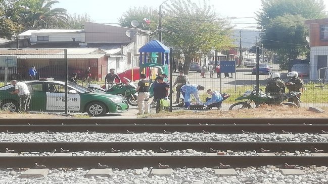 Concepción: Hombre trepó a cableado de la línea férrea, recibió descarga eléctrica y falleció