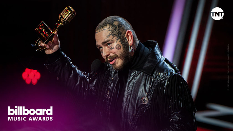 Post Malone, Billie Eilish y Bad Bunny triunfan en los premios Billboard