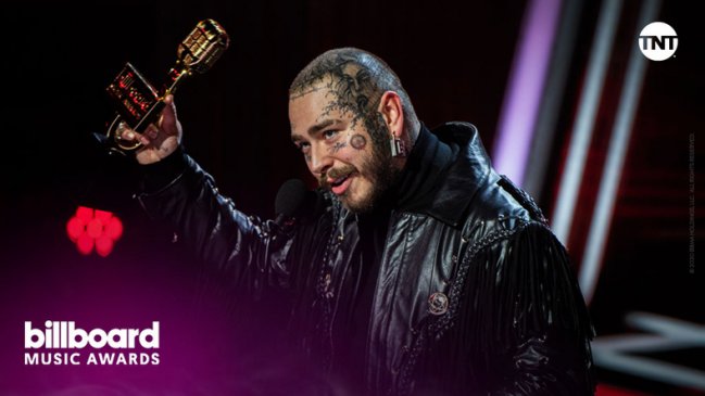 Post Malone, Billie Eilish y Bad Bunny triunfan en los premios Billboard