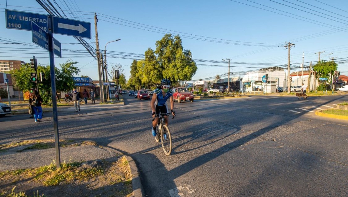 Anuncian extensión de ciclovía en Avenida Argentina de Chillán