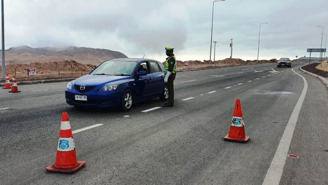 Región de Tarapacá: 2.658 controles y 256 detenidos durante el fin de semana