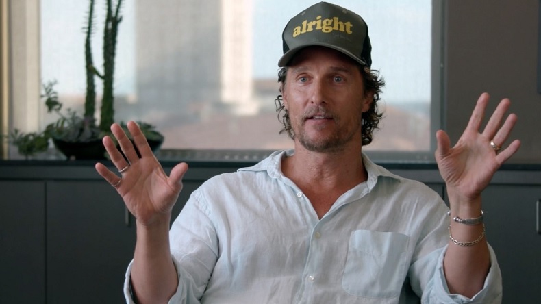 Matthew McConaughey reveló que su papá murió mientras tenía sexo