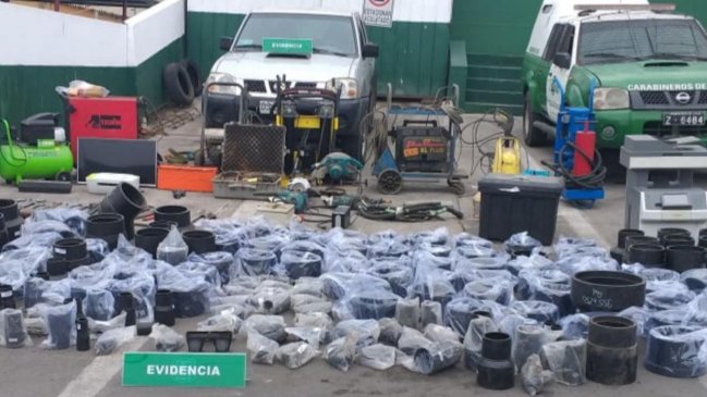 Antofagasta: Carabineros recuperó casi 50 millones de pesos en especies robadas anoche