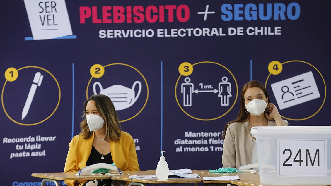 Plebiscito en pandemia: El protocolo sanitario para el voto seguro
