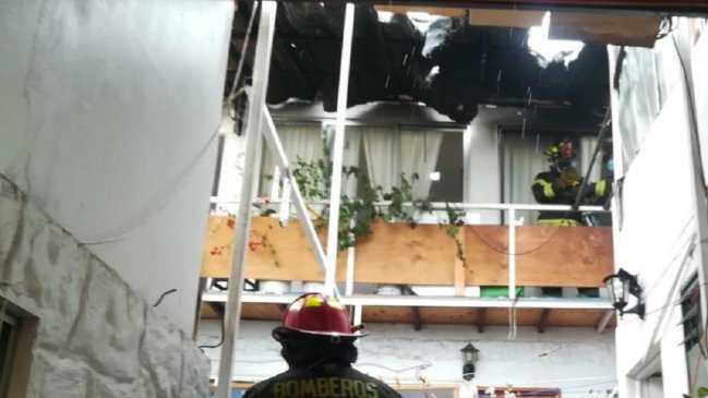 Trabajos de soldadura provocaron incendio en vivienda de Antofagasta