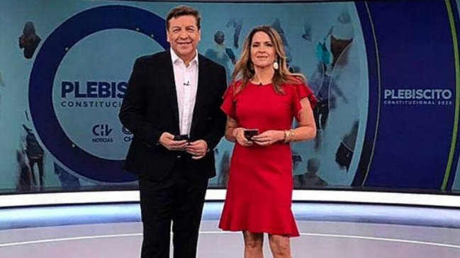 Chilevisión lideró en sintonía durante la cobertura del plebiscito constitucional