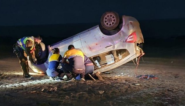 Formalizan a joven de 17 años que volcó al sur de Iquique: Su pareja falleció