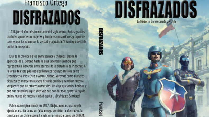 Francisco Ortega relanzará su novela 