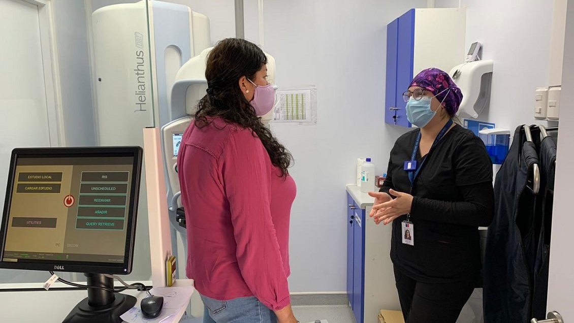 Mamógrafo móvil llegó hasta la comuna de Vicuña