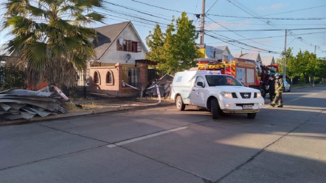 Tres personas fallecieron producto de un incendio en Maule