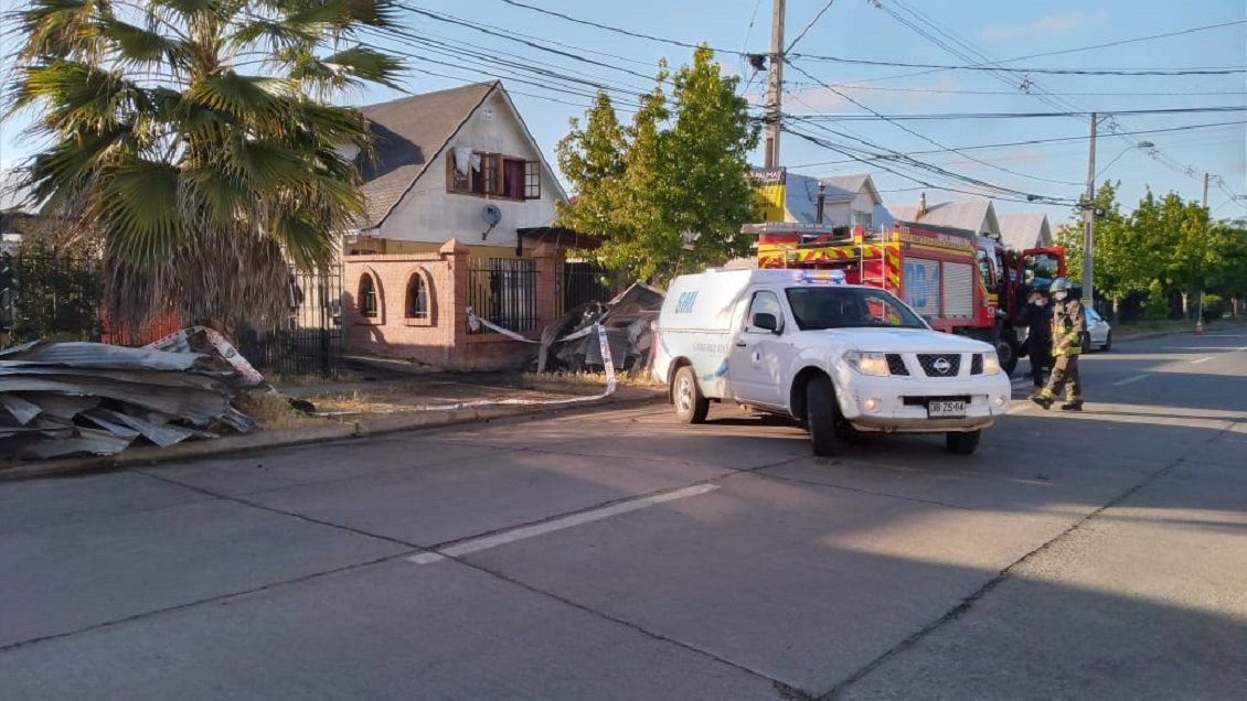 Tres personas fallecieron producto de un incendio en Maule