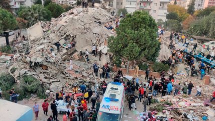  Embajador: No hay chilenos afectados tras terremoto en Turquía  