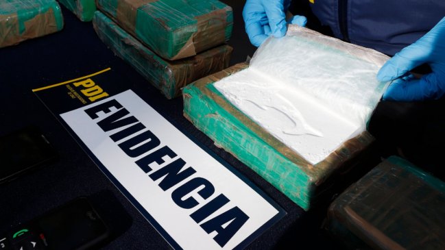 PDI incautó mil millones de pesos en droga trasladada de Antofagasta a Santiago