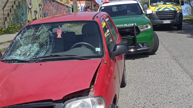 Adulta mayor falleció tras ser atropellada en el sector sur de Punta Arenas